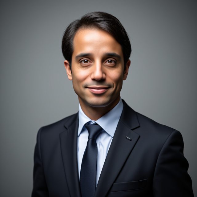 AI corporate headshot